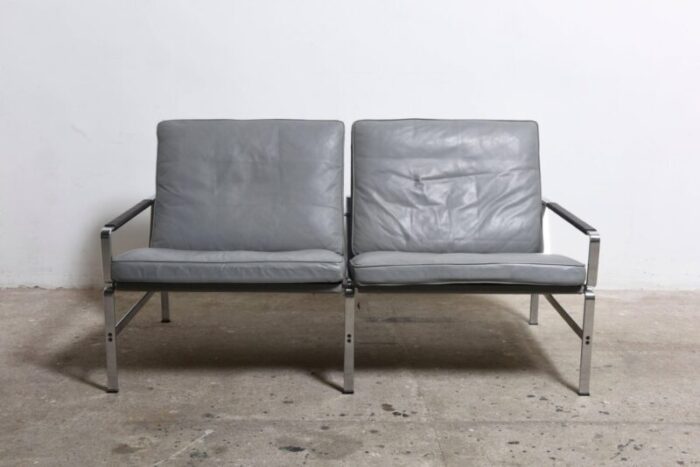 modernism 2 seat sofa by preben fabricius for kill international 1968 3