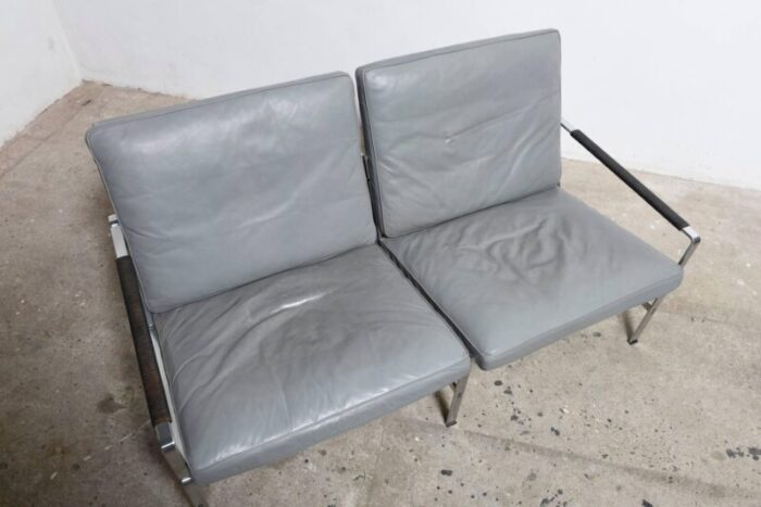 modernism 2 seat sofa by preben fabricius for kill international 1968 4