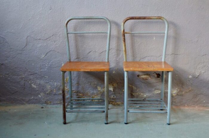 modernist nightstands 1950s set of 2 1