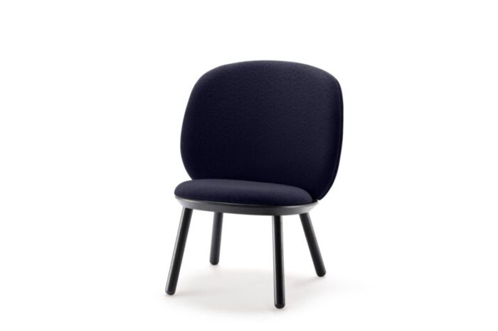 naive low chair in blue by etc etc for emko 1