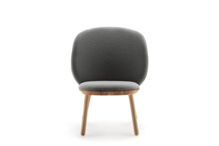 naive low chair in gray by etc etc for emko 2