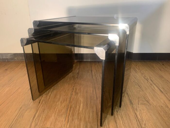 nesting tables by pierangelo gallotti 1970s set of 3 2