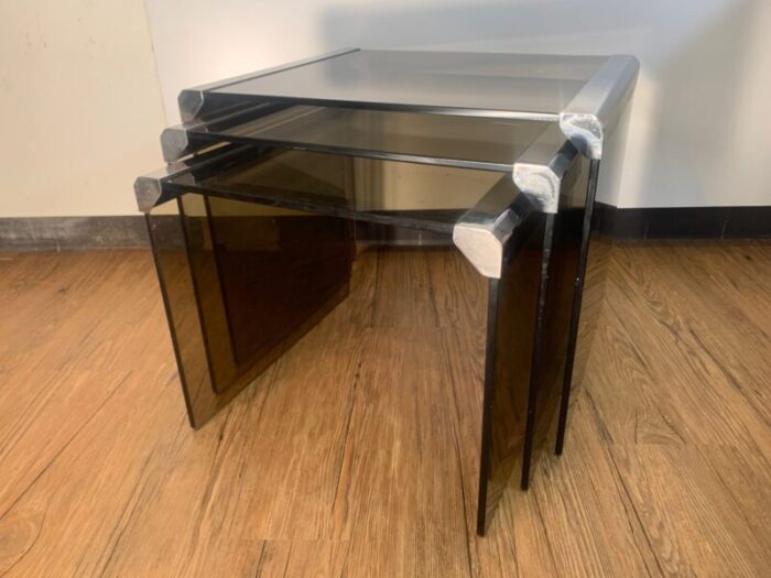 nesting tables by pierangelo gallotti 1970s set of 3 5