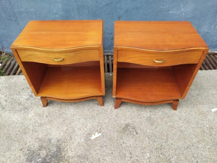 nightstands 1950s set of 2 11