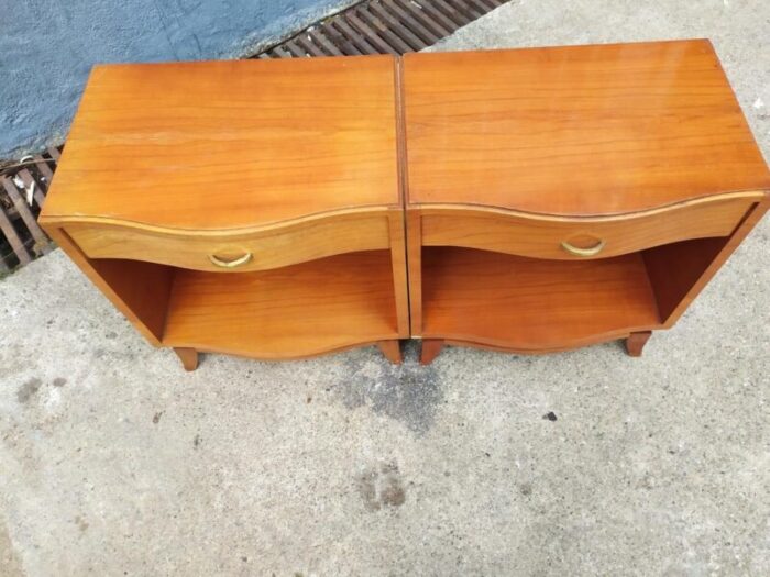 nightstands 1950s set of 2 4