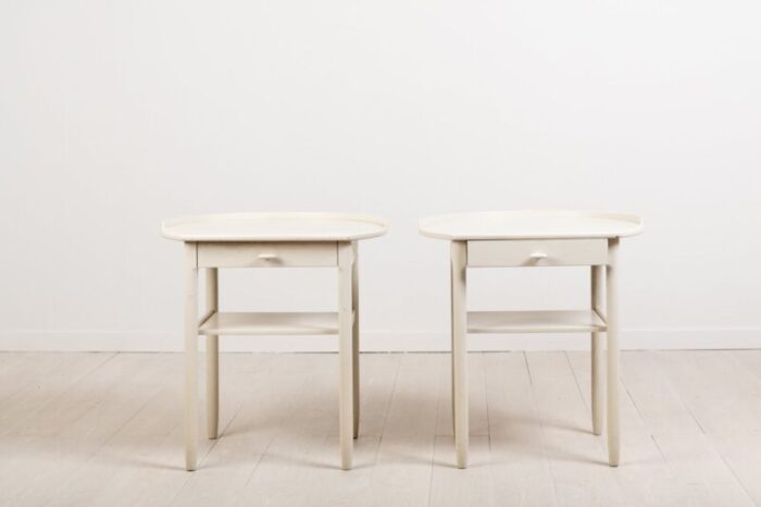 nightstands by sven engstroem gunnar myrstrand for bodafors 1960s set of 2 2