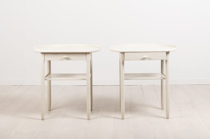 nightstands by sven engstroem gunnar myrstrand for bodafors 1960s set of 2 3