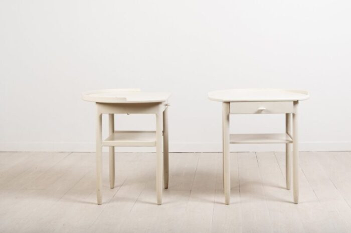 nightstands by sven engstroem gunnar myrstrand for bodafors 1960s set of 2 4