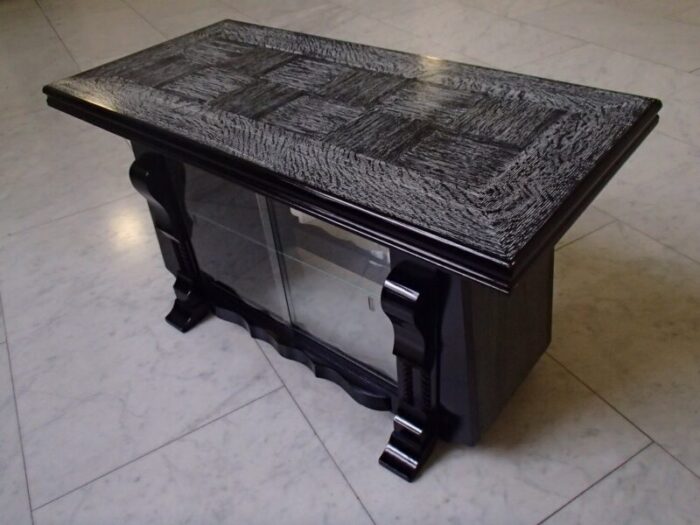 oak bar table and cabinet 1940s 19