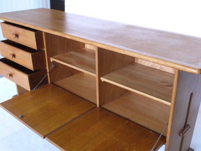 oak sideboard by bas van pelt for ems overschie 1930s 3