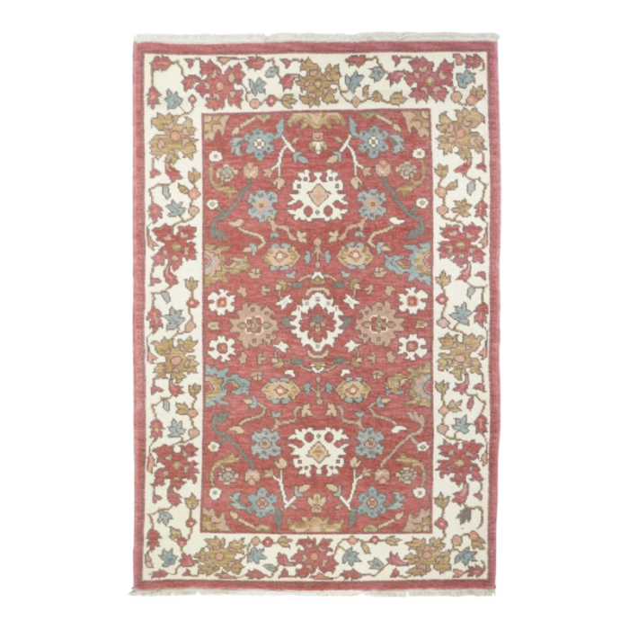 oushak rug 41 x 61 6703