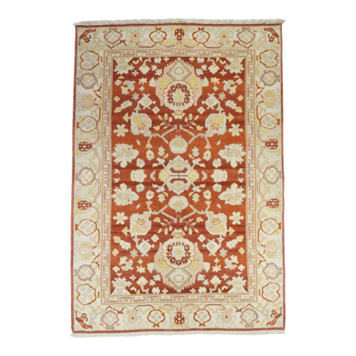 oushak rug 6 x 9 2180