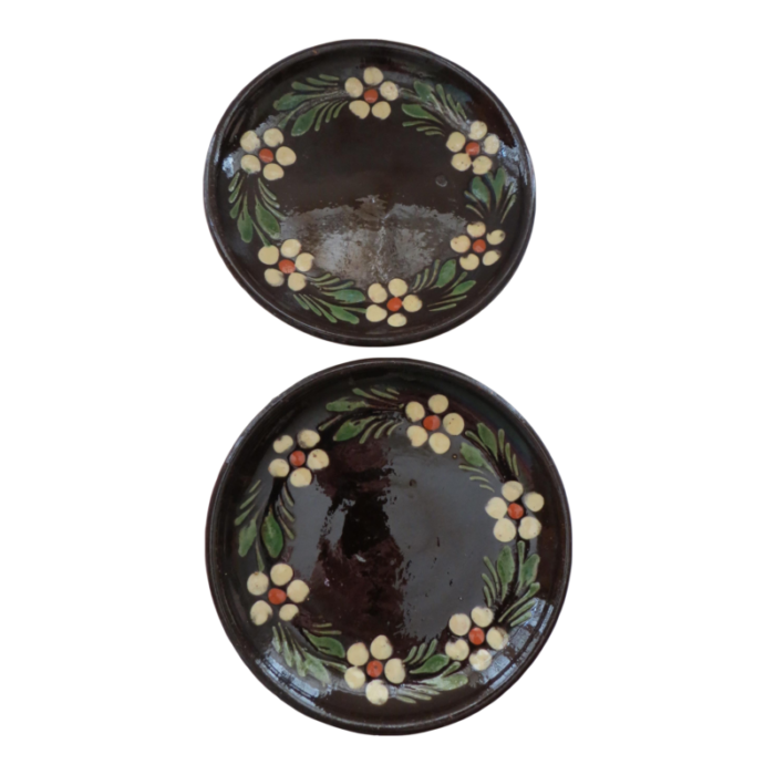 pair of early 20th century french plates from alsace 9965