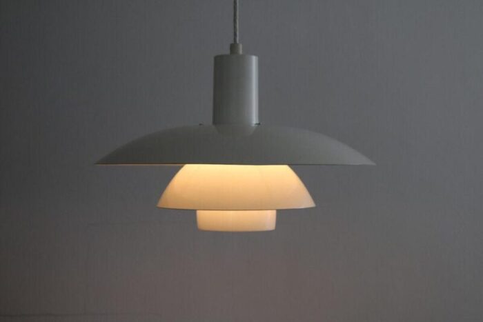 ph4 12 4 pendant lamp in metal by louis poulsen 9234