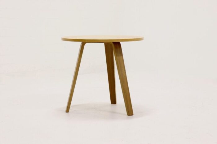 plywood and birch coffee table by cor alons for gouda den boer 1950s 1