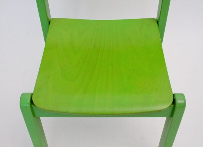 pop art multicolored dining chairs 1980s set of 6 8