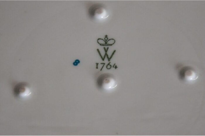 porcelain basket wallendorf germany mark 7 master