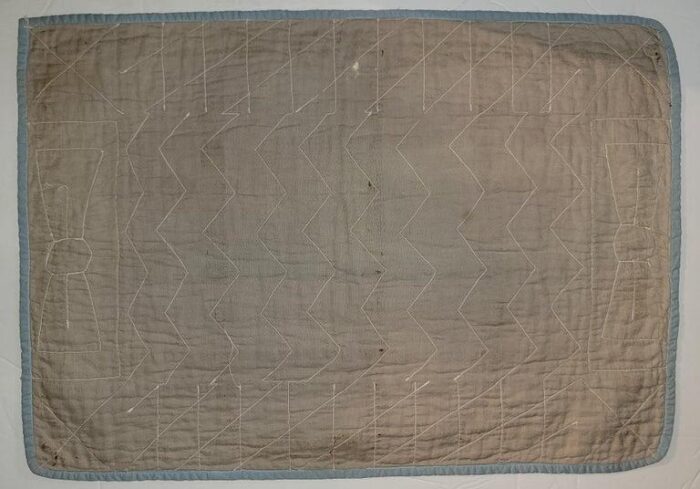 rare amish bars doll quilt 4088