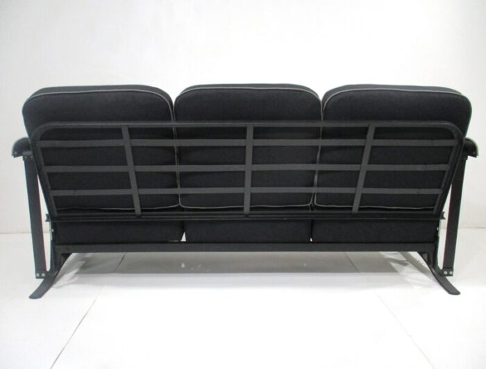 rare mckay art deco glider sofa by salvatore bevelacqua 4419