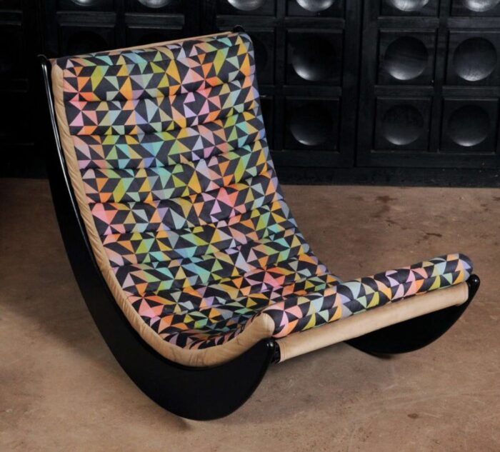 rocking chair by verner panton for rosenthal 1970s 1