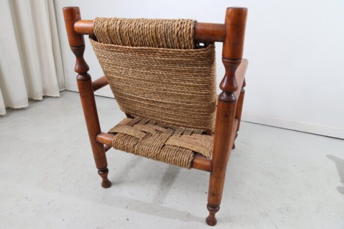 rope lounge chair 1960s 6