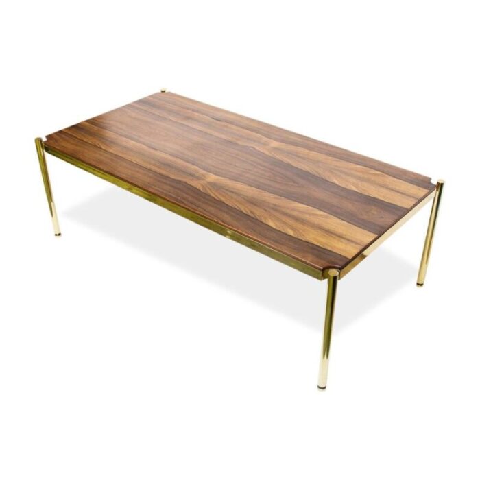 rosewood coffee table by osvaldo borsani for tecno 1960s 1