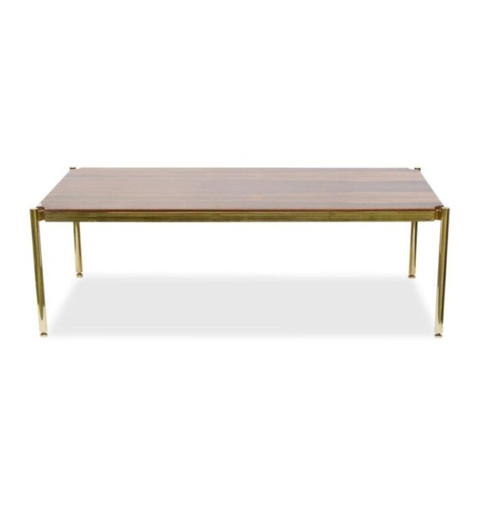 rosewood coffee table by osvaldo borsani for tecno 1960s 2