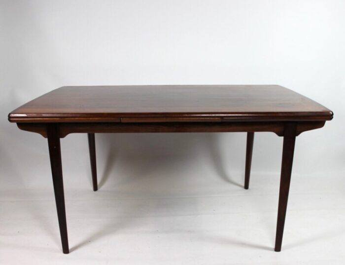 rosewood dining table by arne vodder 1960s 1