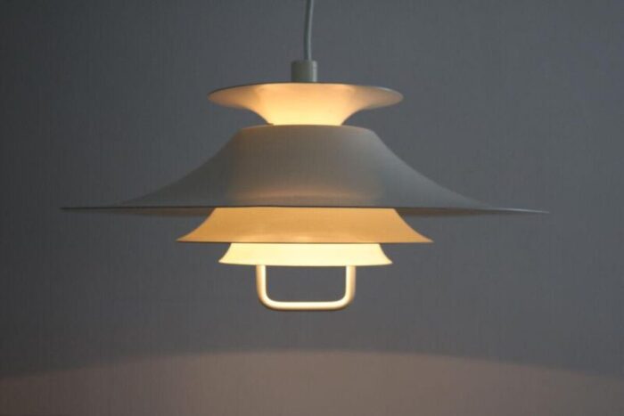 scandinavian danish pendant lamp 1970s 2508