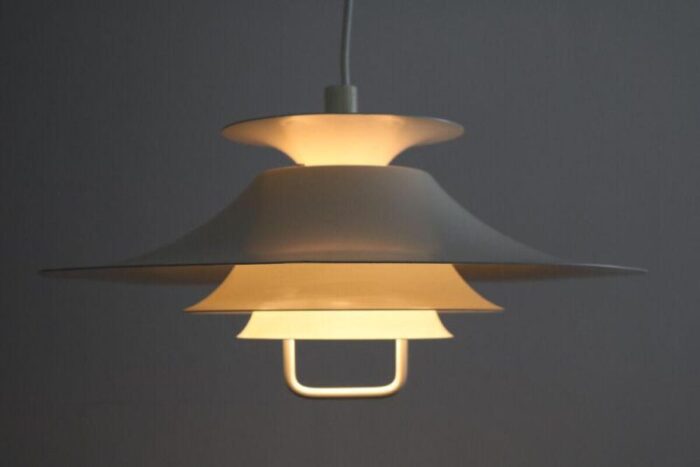 scandinavian danish pendant lamp 1970s 8788