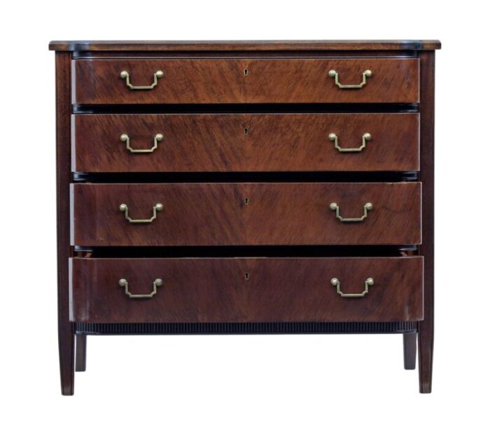 scandinavian mahgany chest of drawers 1950s 2