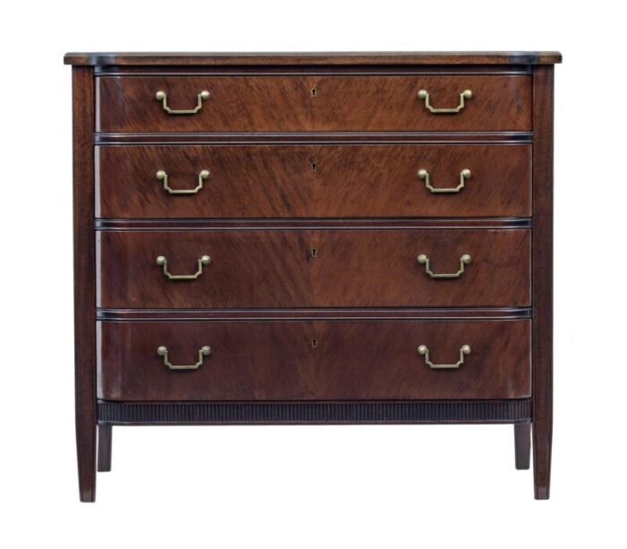 scandinavian mahgany chest of drawers 1950s 7