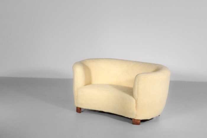 scandinavian sofa in style of otto schulz 1960s 8