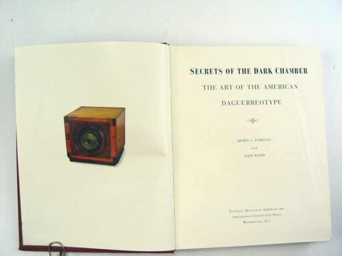 secrets of the dark chamber the art of the american daguerreotype book 6260