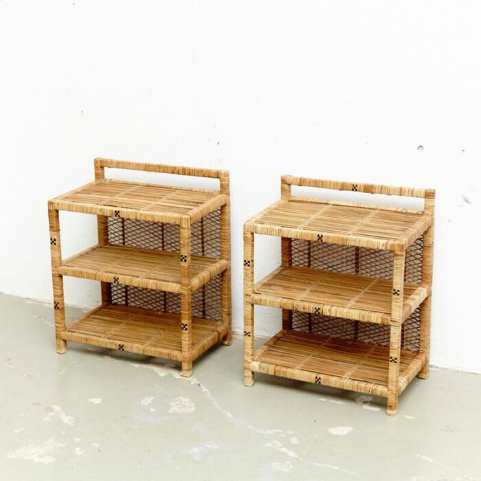 side tables 1960s set of 2 8