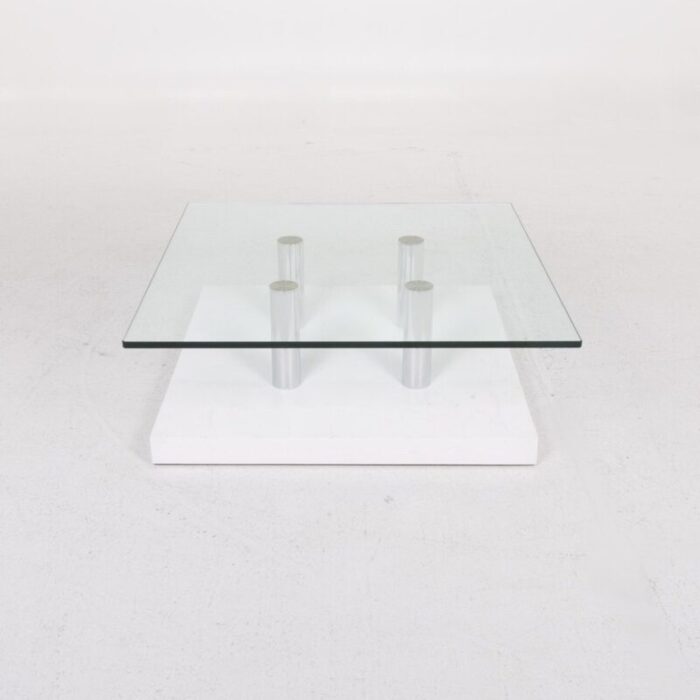 silver glass coffee table from draenert 5