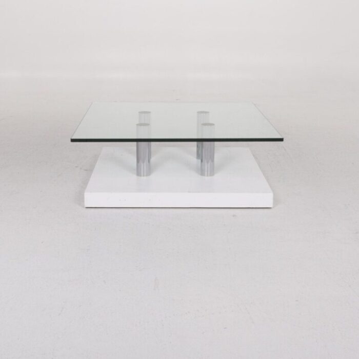 silver glass coffee table from draenert 7