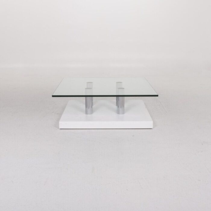 silver glass coffee table from draenert 8