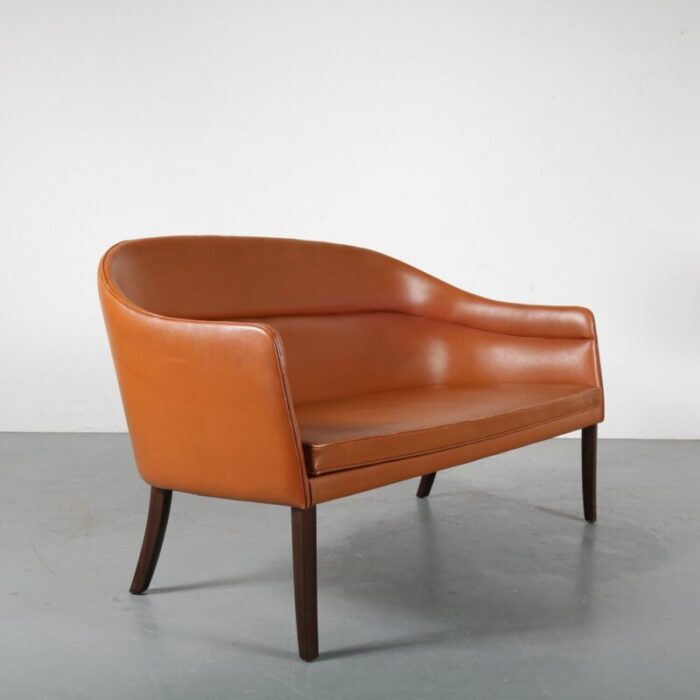 sofa by ole wanscher for j jeppesen denmark 1950s 9