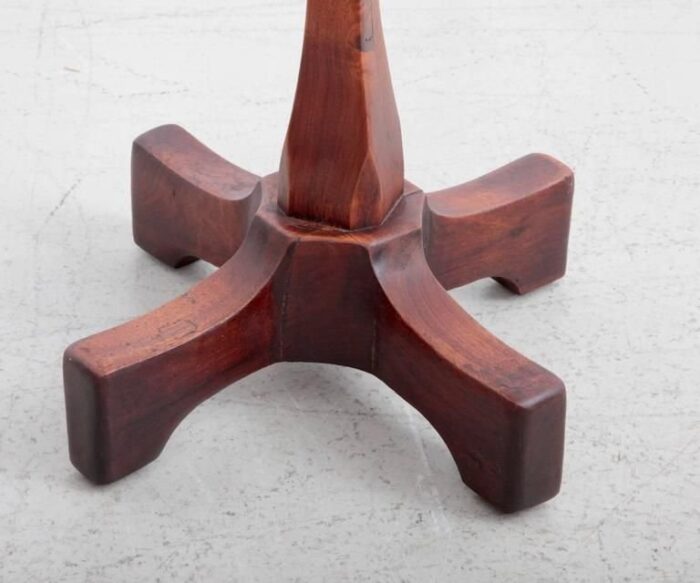 solid walnut stool by fred camp 1980s 8