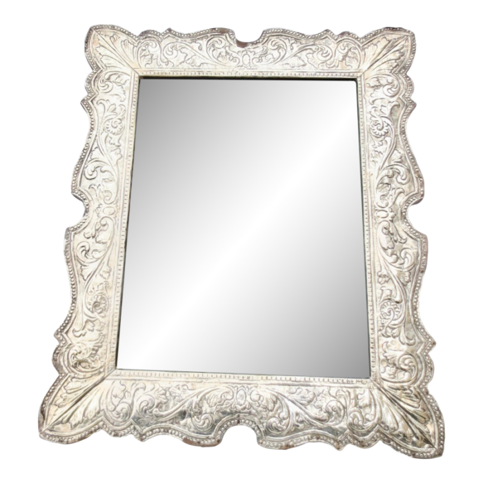 spanish 900 silver photo frame circa 50s 6768