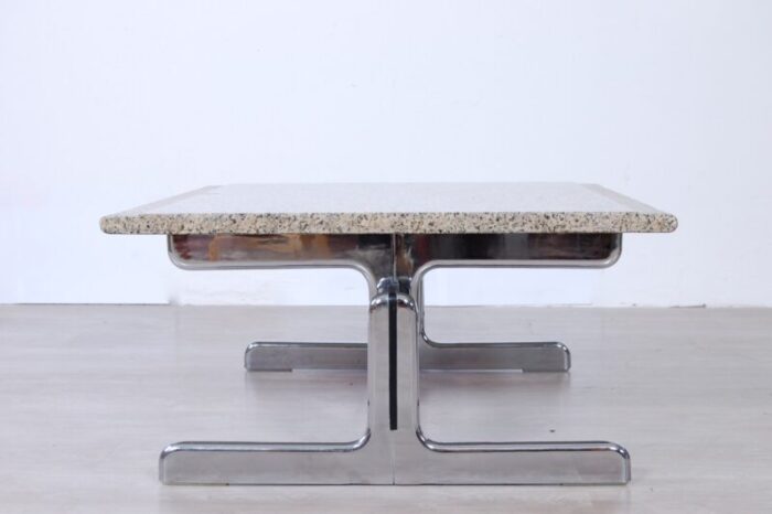 steel and granite coffee tables by ammannati vitelli for bruno brunati 1970s set of 2 13