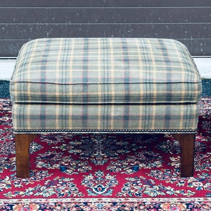 stickley fine upholstery pinehurst ottoman model 96 9706 ot 2139