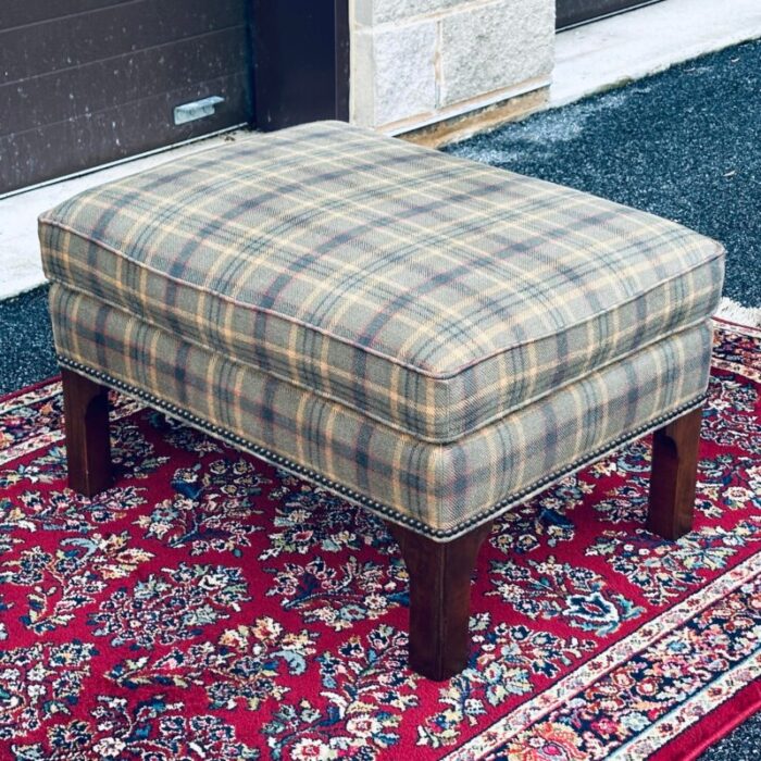 stickley fine upholstery pinehurst ottoman model 96 9706 ot 6375