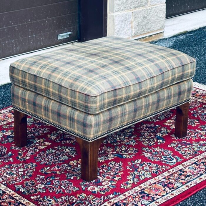 stickley fine upholstery pinehurst ottoman model 96 9706 ot 8763