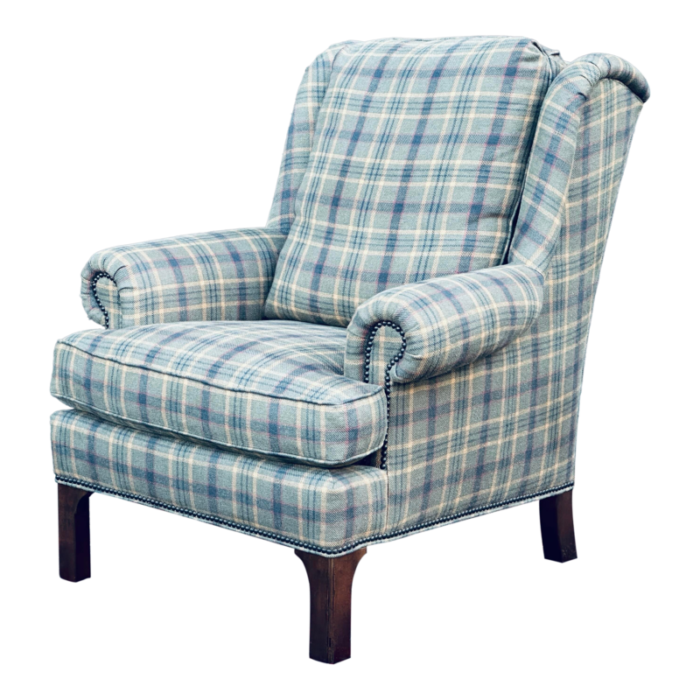 stickley fine upholstery pinehurst wing chair model 96 9706 ch 7443