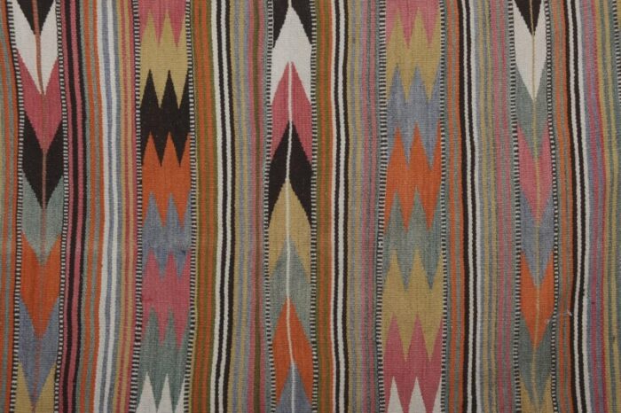 striped turkish kilim rug 2926