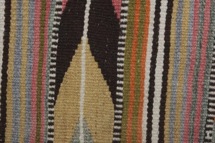 striped turkish kilim rug 4210