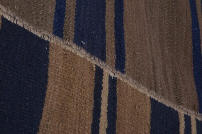 striped turkish kilim rug 86 x 104 4229