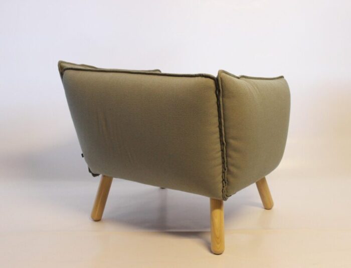 swedish fabric dormi lounge chair from ire 1990s 2